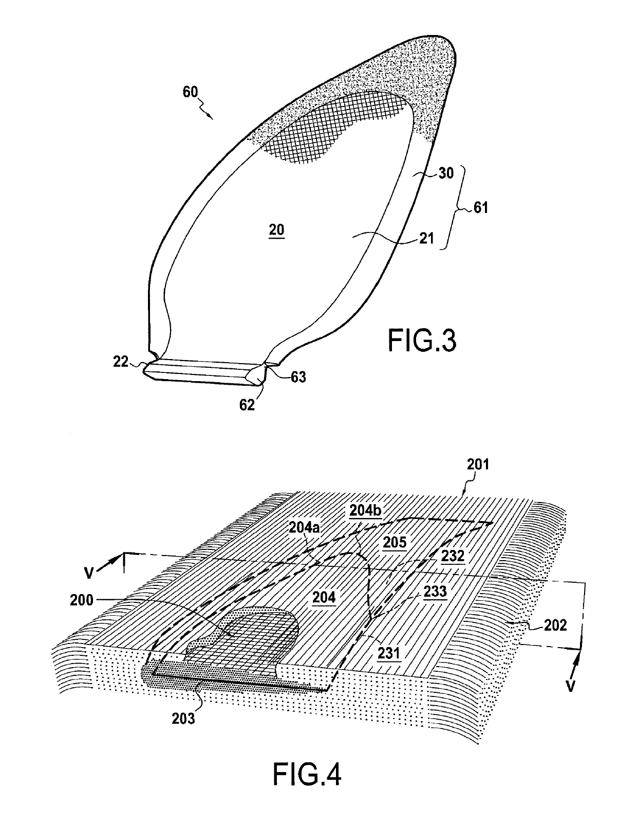 Composite propeller blade for an aircraft