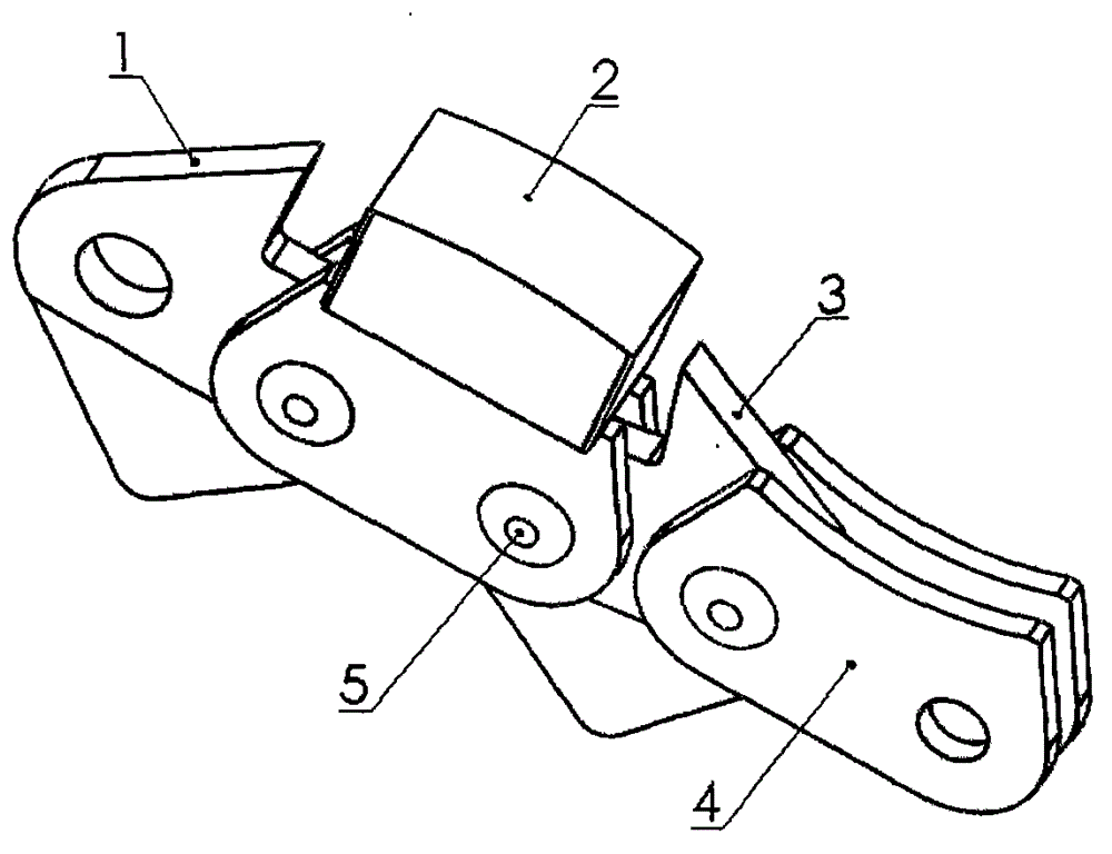 Manufacturing method of diamond saw chain