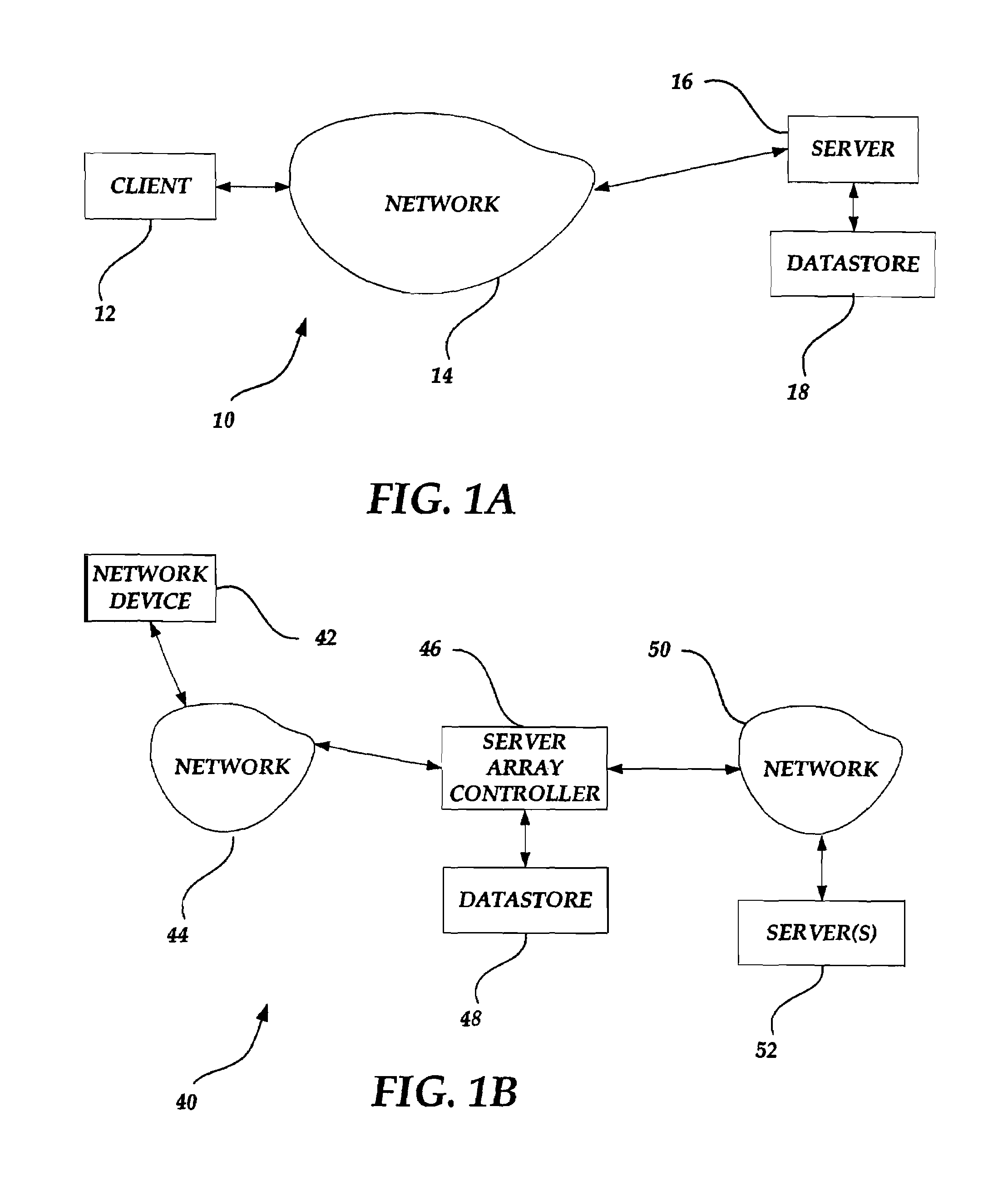 Method and system for network load balancing with a compound data structure