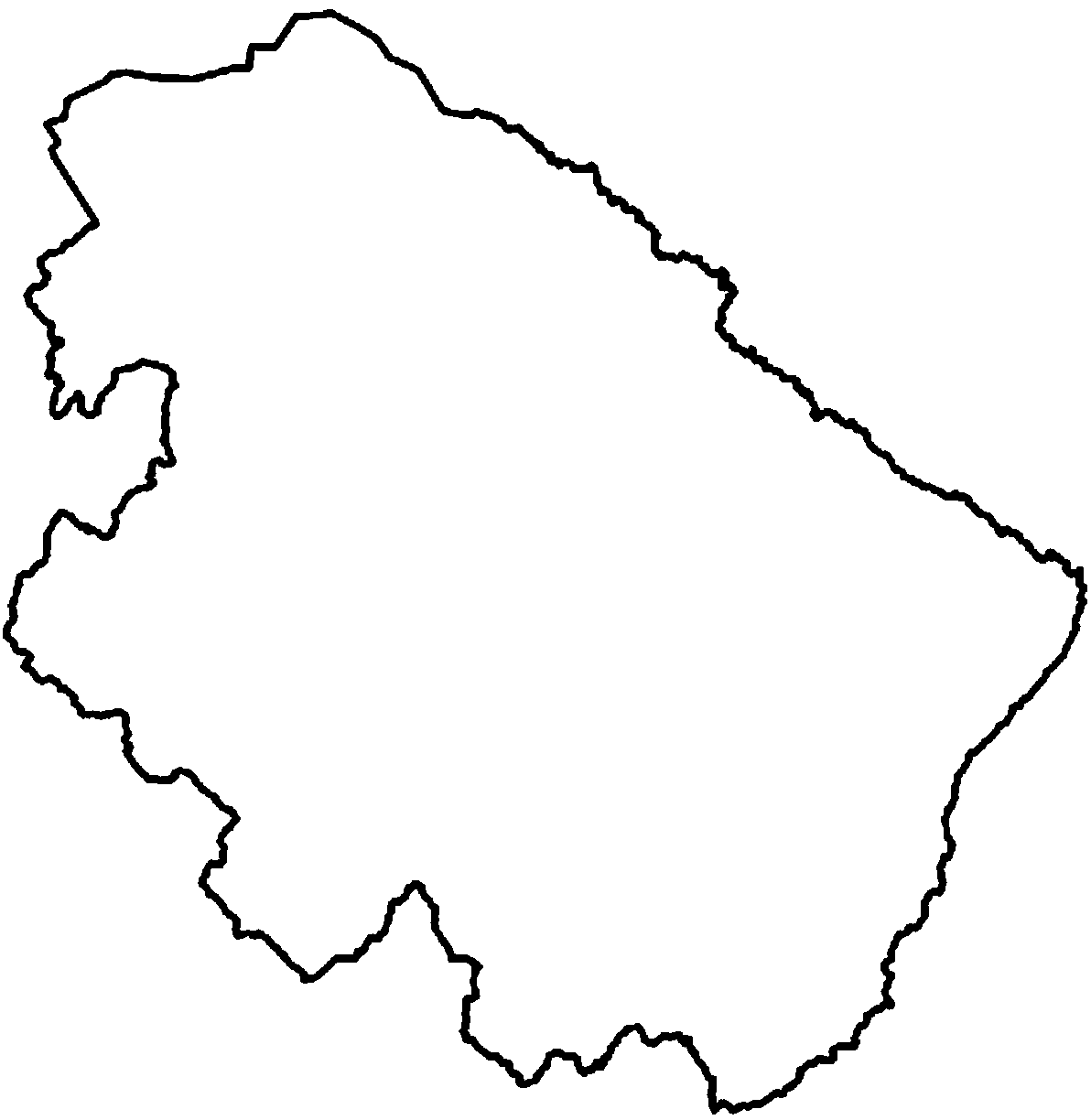 Sub-basin dividing and information extracting method based on IDL and Mapinfo