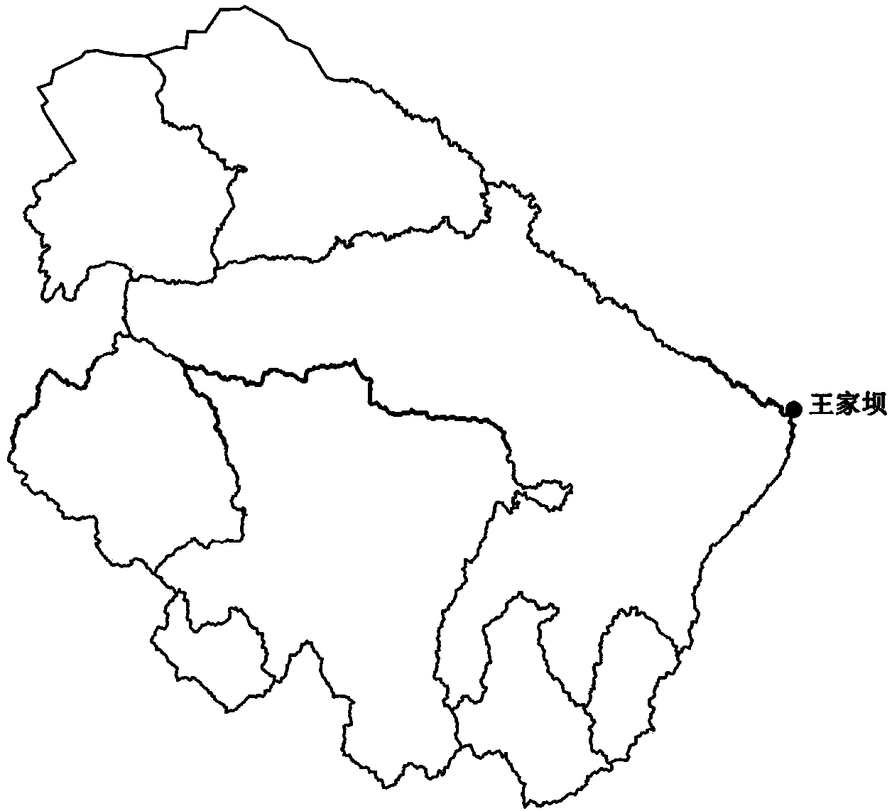 Sub-basin dividing and information extracting method based on IDL and Mapinfo