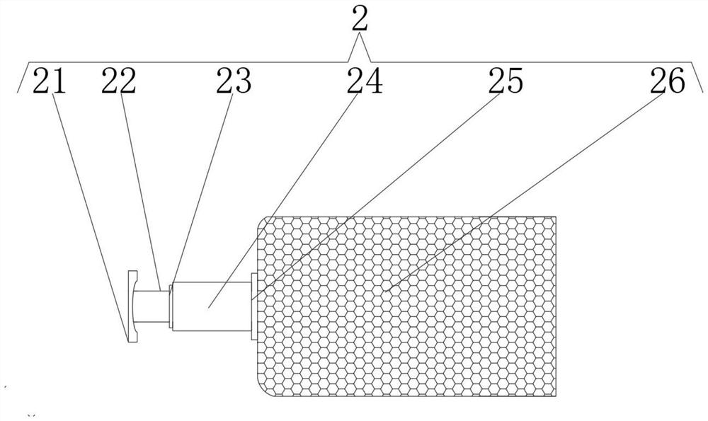 Peeling device for rattan product raw material