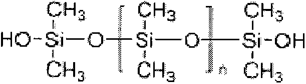 A kind of alkoxy terminated polysiloxane polymer and preparation method thereof