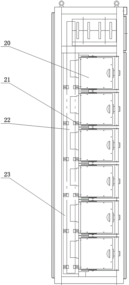 Combined low voltage control switchgear