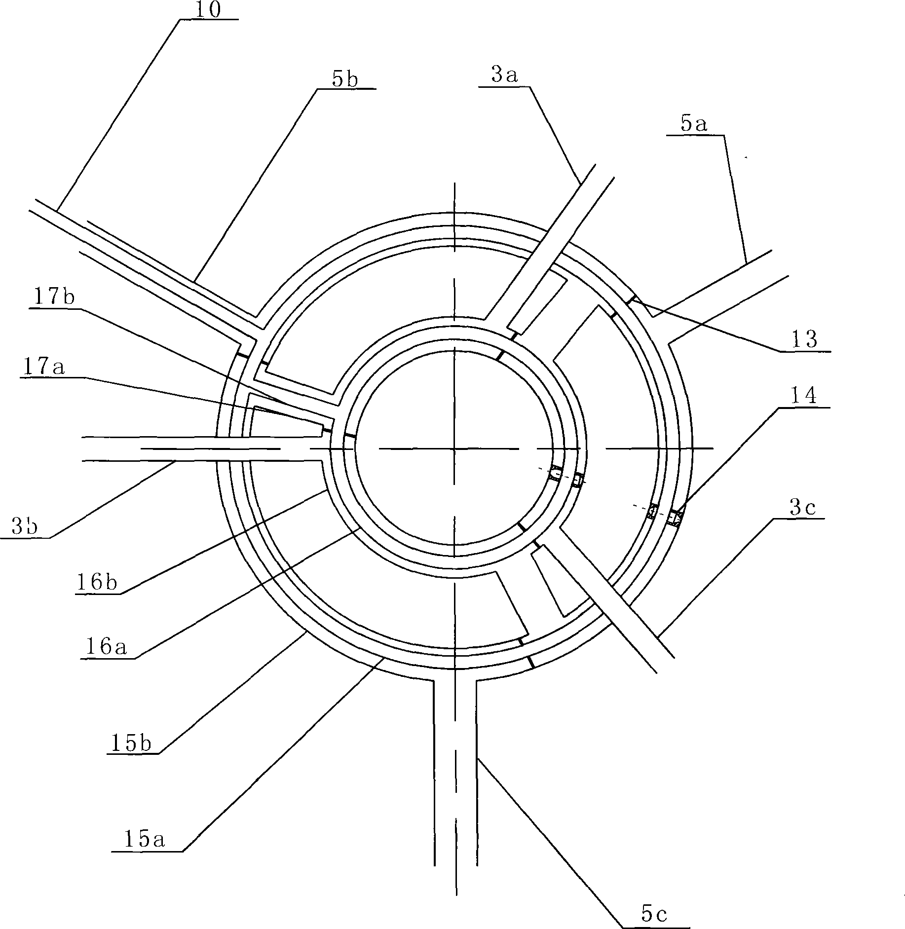 Temperature control method for fixed bed gasification furnace oxidation zone and gasification furnace