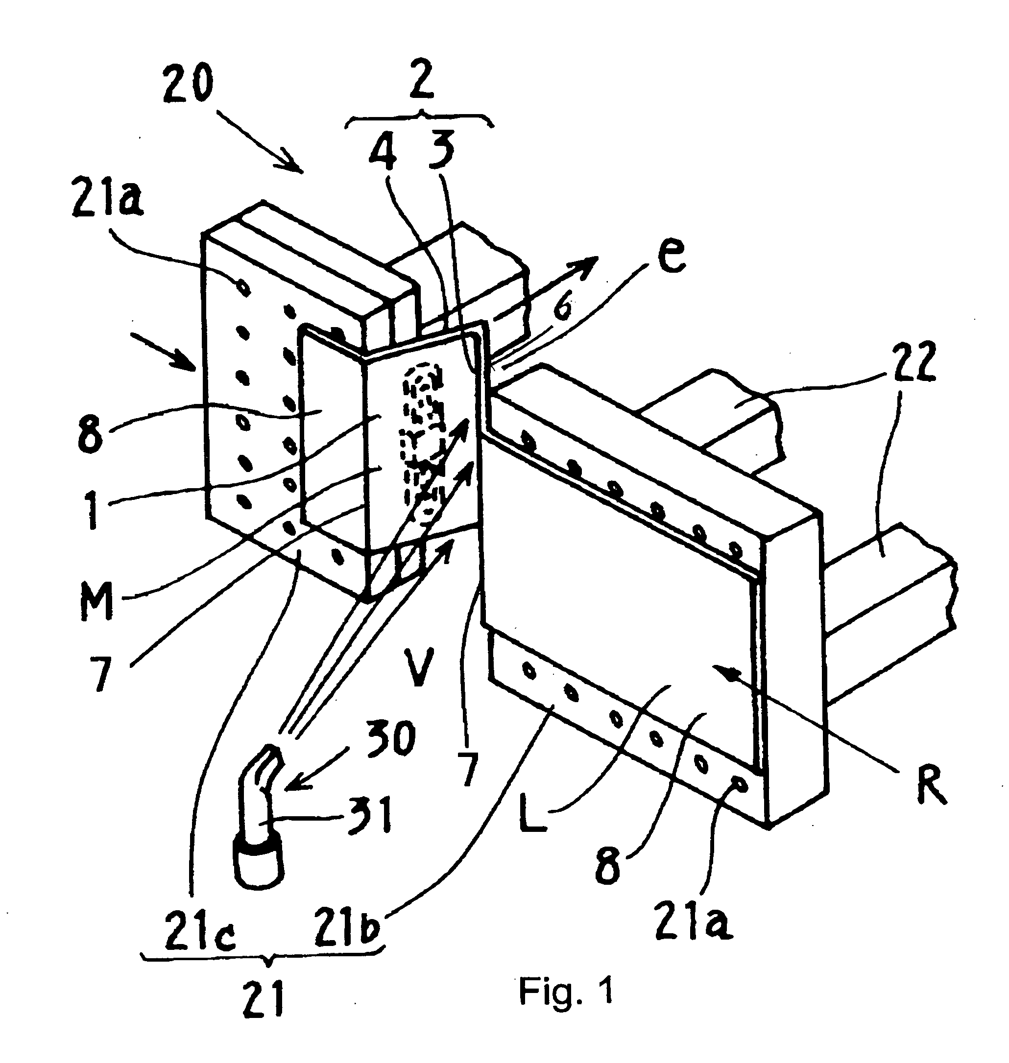 Label application device