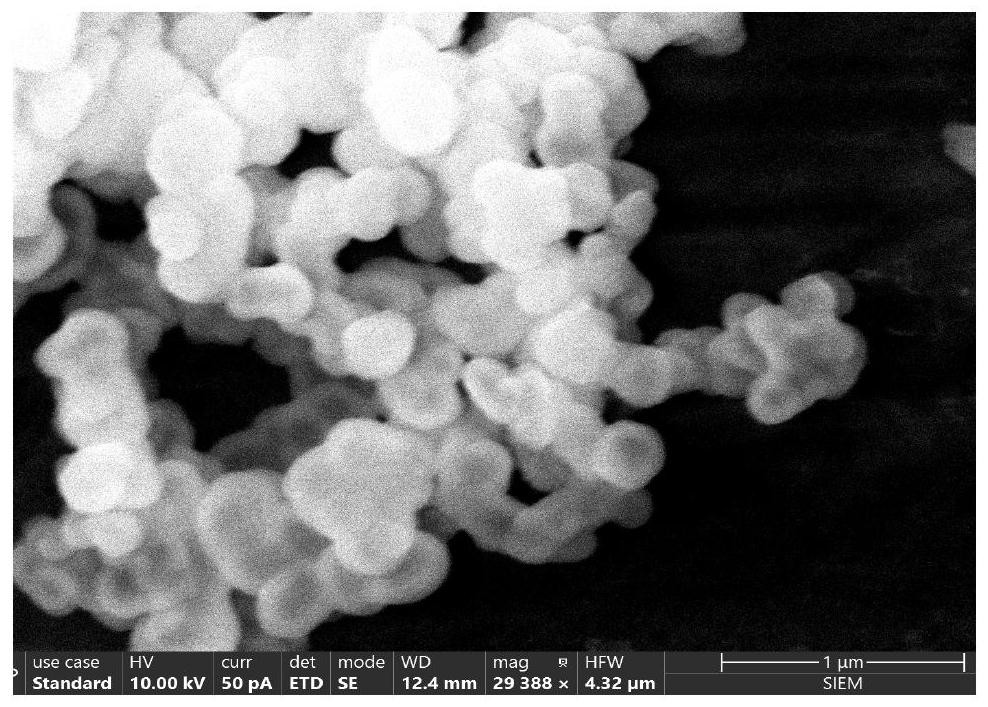 Hollow silicon dioxide as well as preparation method and application thereof