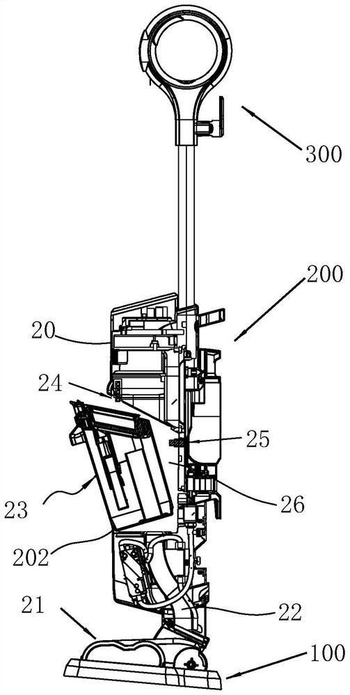 Wet vacuum cleaning system