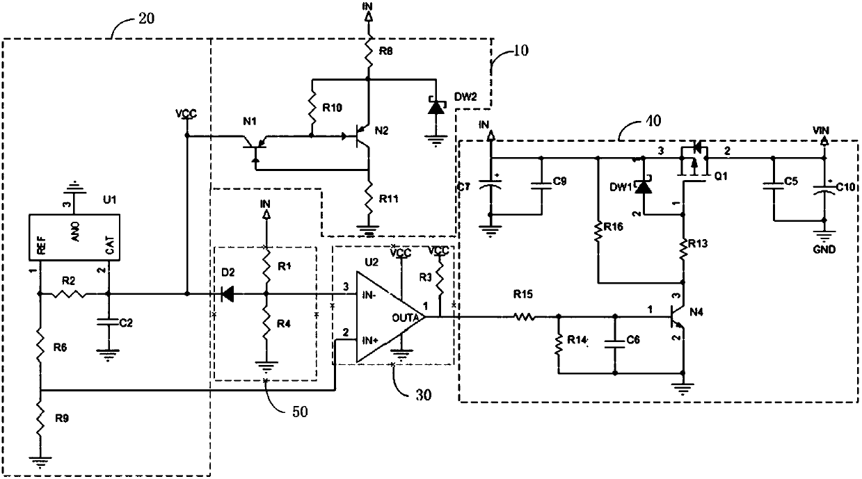 Over-voltage protection circuit