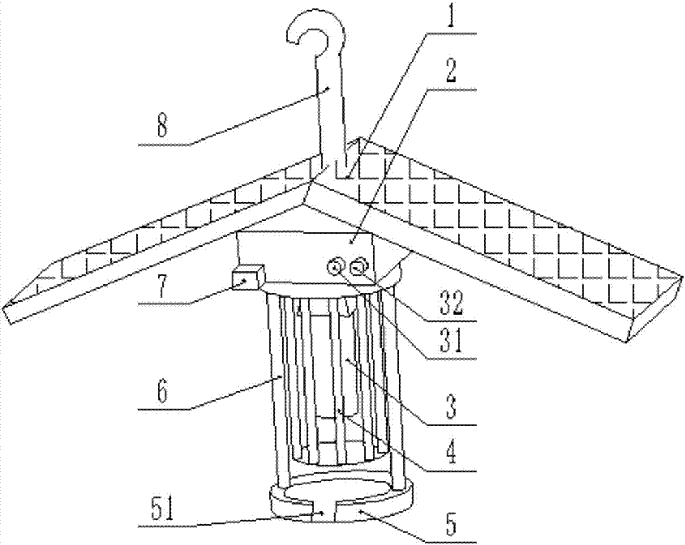 Greenhouse solar energy pest repelling and killing device