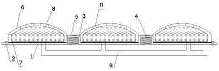 Novel speed bump for municipal engineering