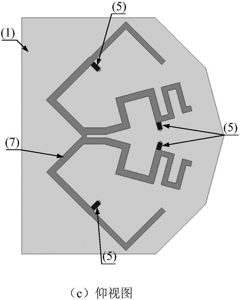 Quasi-planar high-isolation multi-path power divider