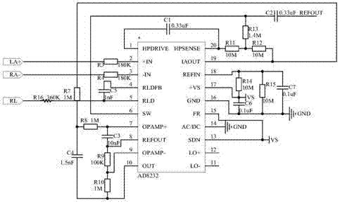 Wireless portable multichannel electroencephalogram signal acquisition system