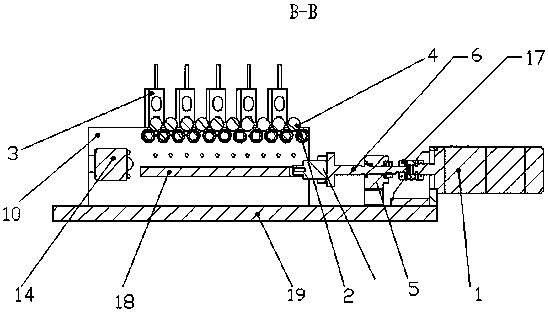 A cylindrical battery testing platform