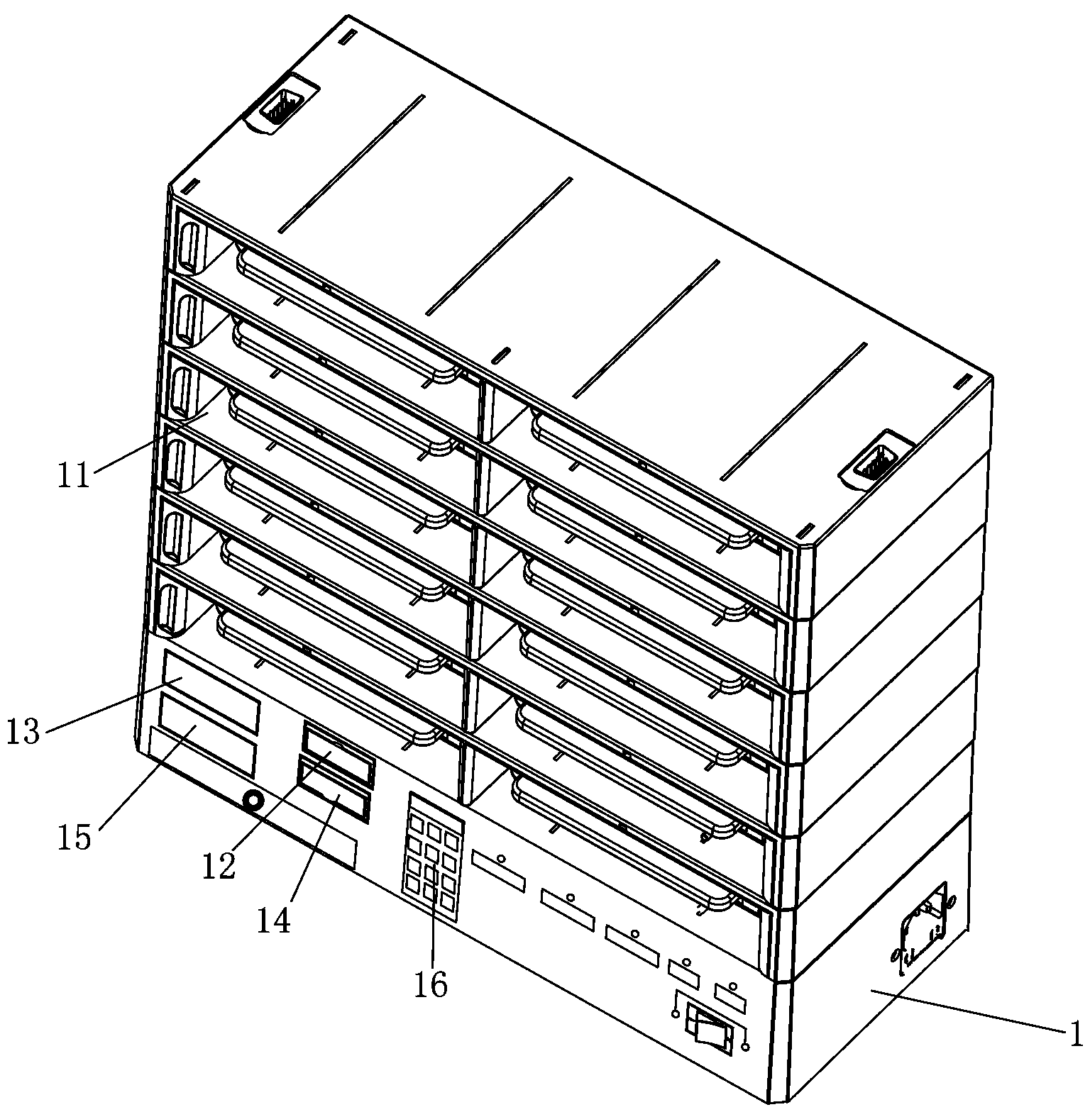 Rental and sales machine for charger