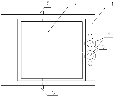 Edge chamfering device and chamfering method of a circular blade