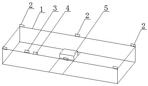 Open three-dimensional arrangement type ultrasonic automatic target-reporting device