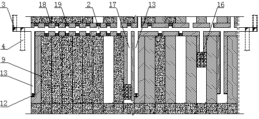 Multilayer gentle dip thin-medium ore deposit filling and mining method