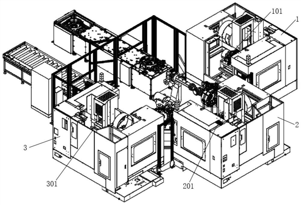 Full-automatic adjustable fixture for flywheel casing of new energy automobile and machining technological process