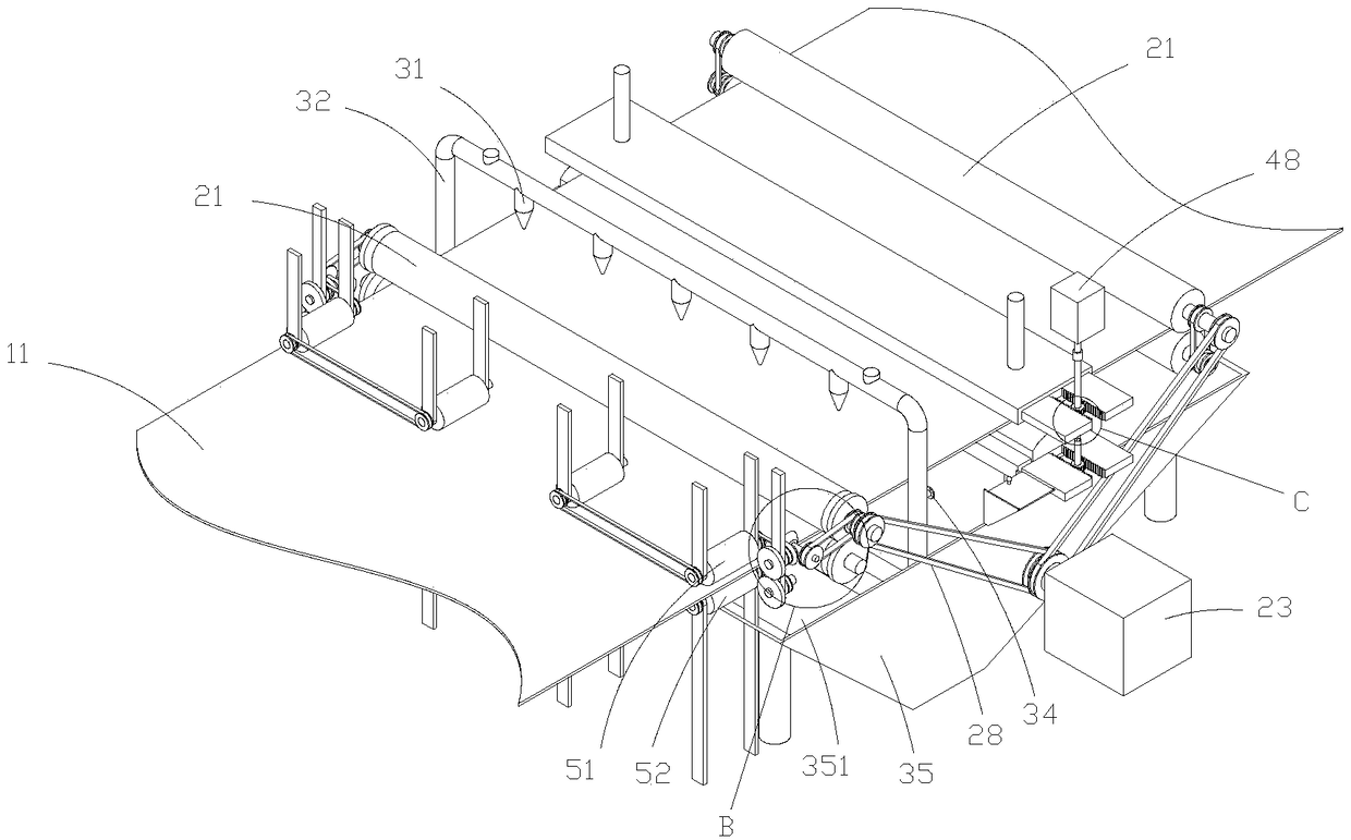 Spray-dyeing device with good dyeing effect