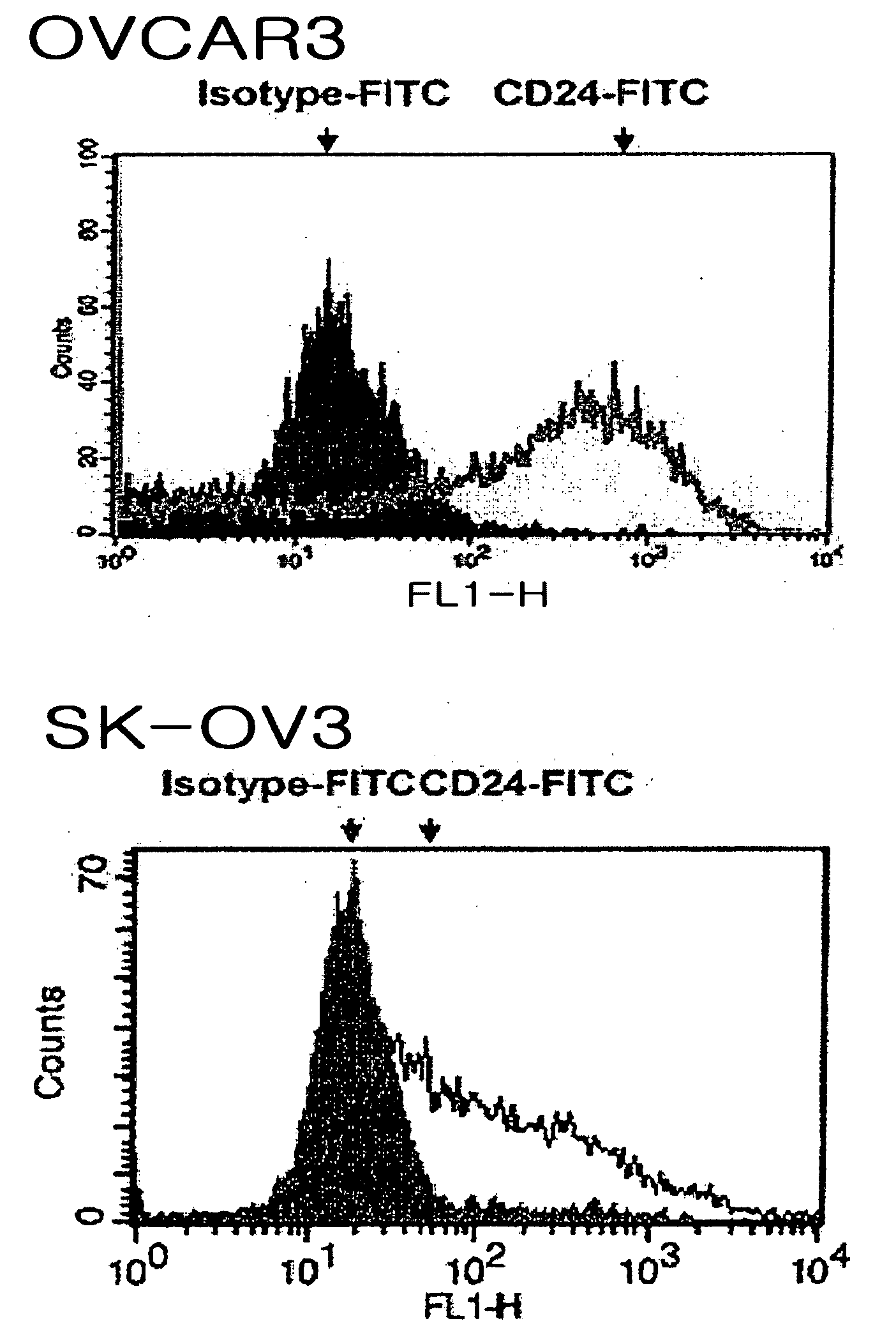 Method to inhibit cancer targeting cd24