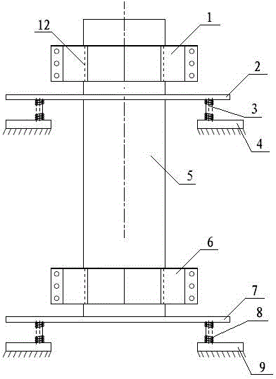 Servo-pressure contact device for overlarge current primary current-carrying conductor