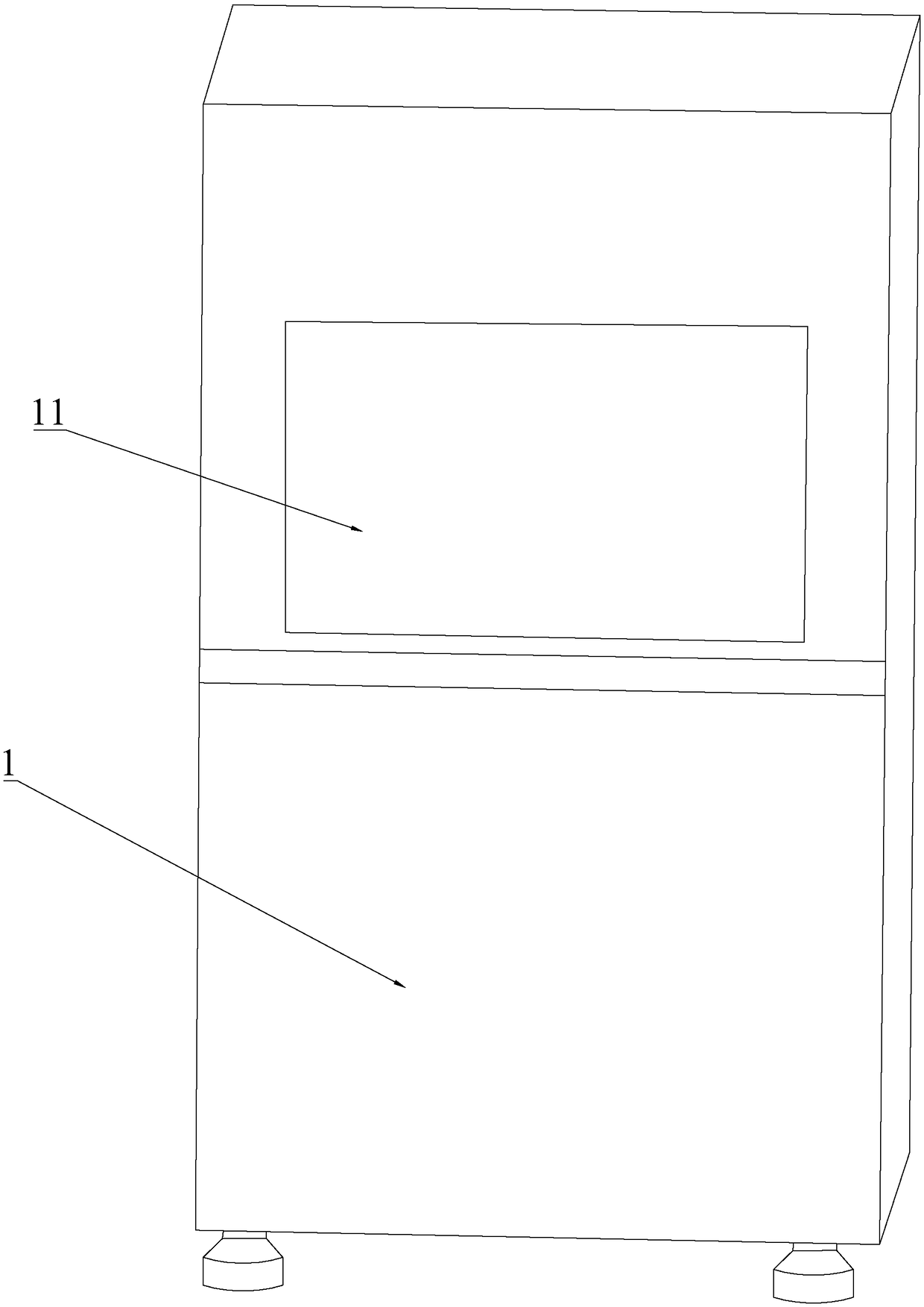 Optical lens centrifugal cleaning device