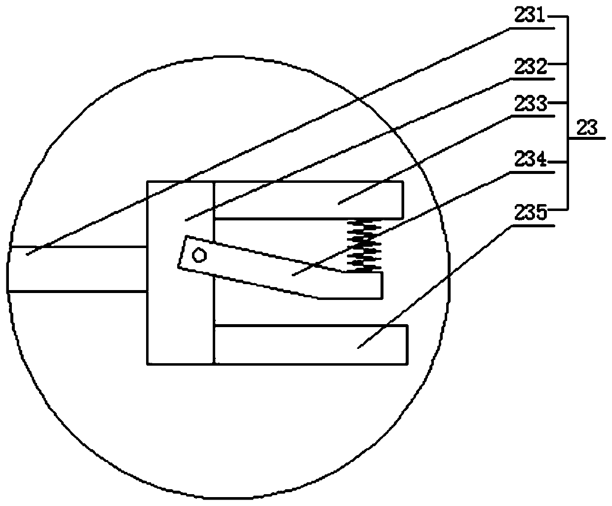 Adjustable pipeline inner wall traction cleaning device