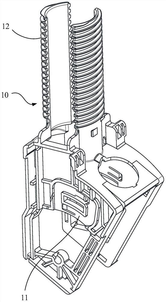 Modulation assembly movement mechanism and beverage machine comprising the same