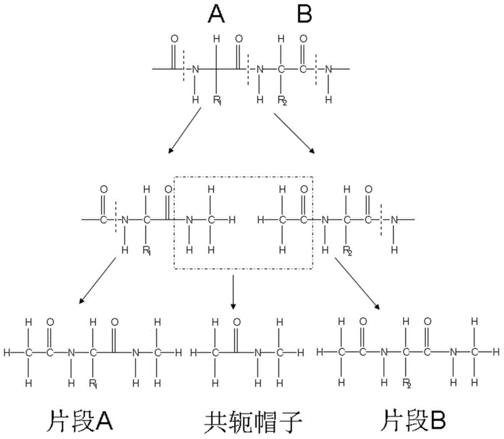 Protein folding parallel predicting method