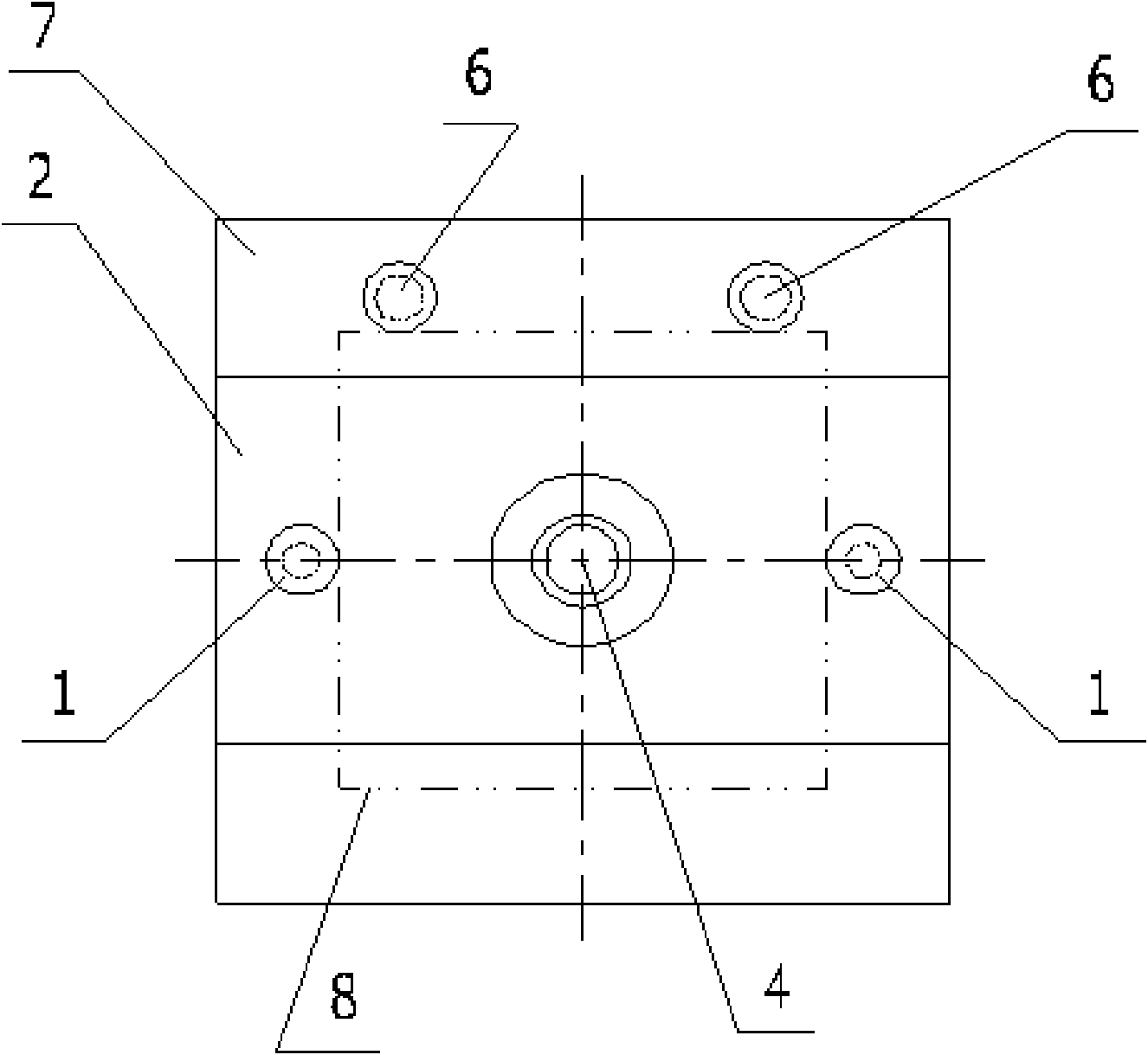 Small cylinder stretching device