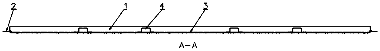 Under-vehicle lightweight bottom cover plate and welding method thereof