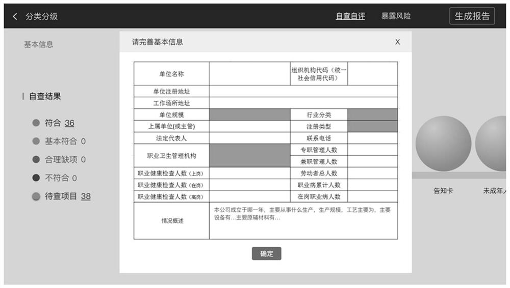 Enterprise safety and health risk classification and grading method