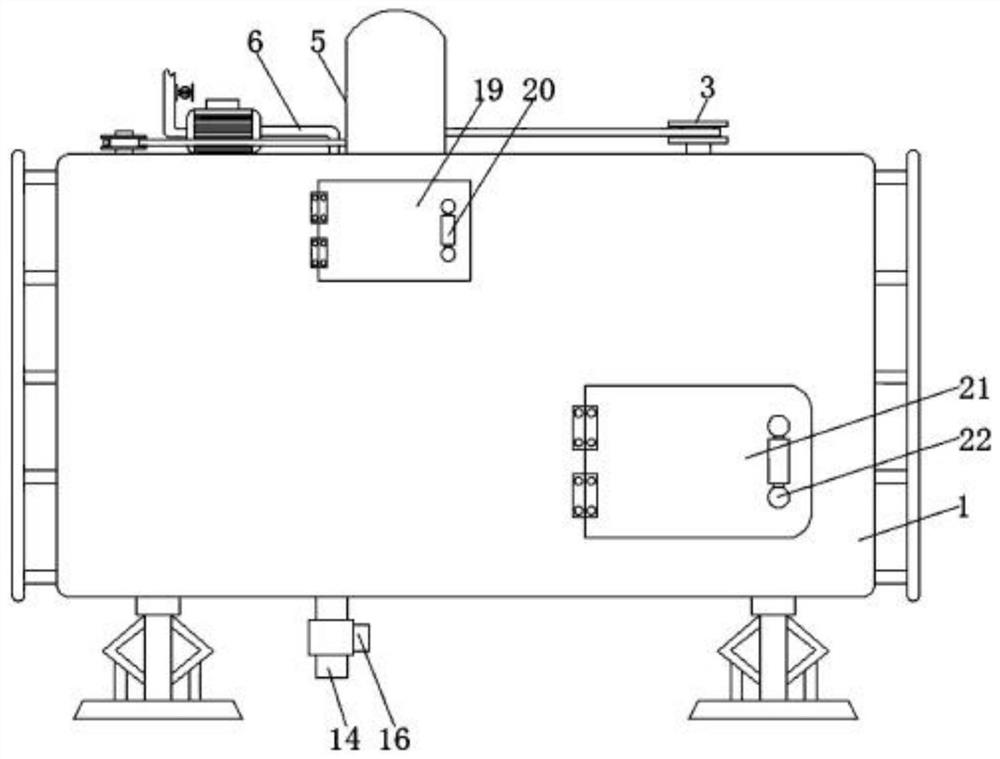 Mashing device and method for amethyst processing based on cleaning, drying and combined conveying