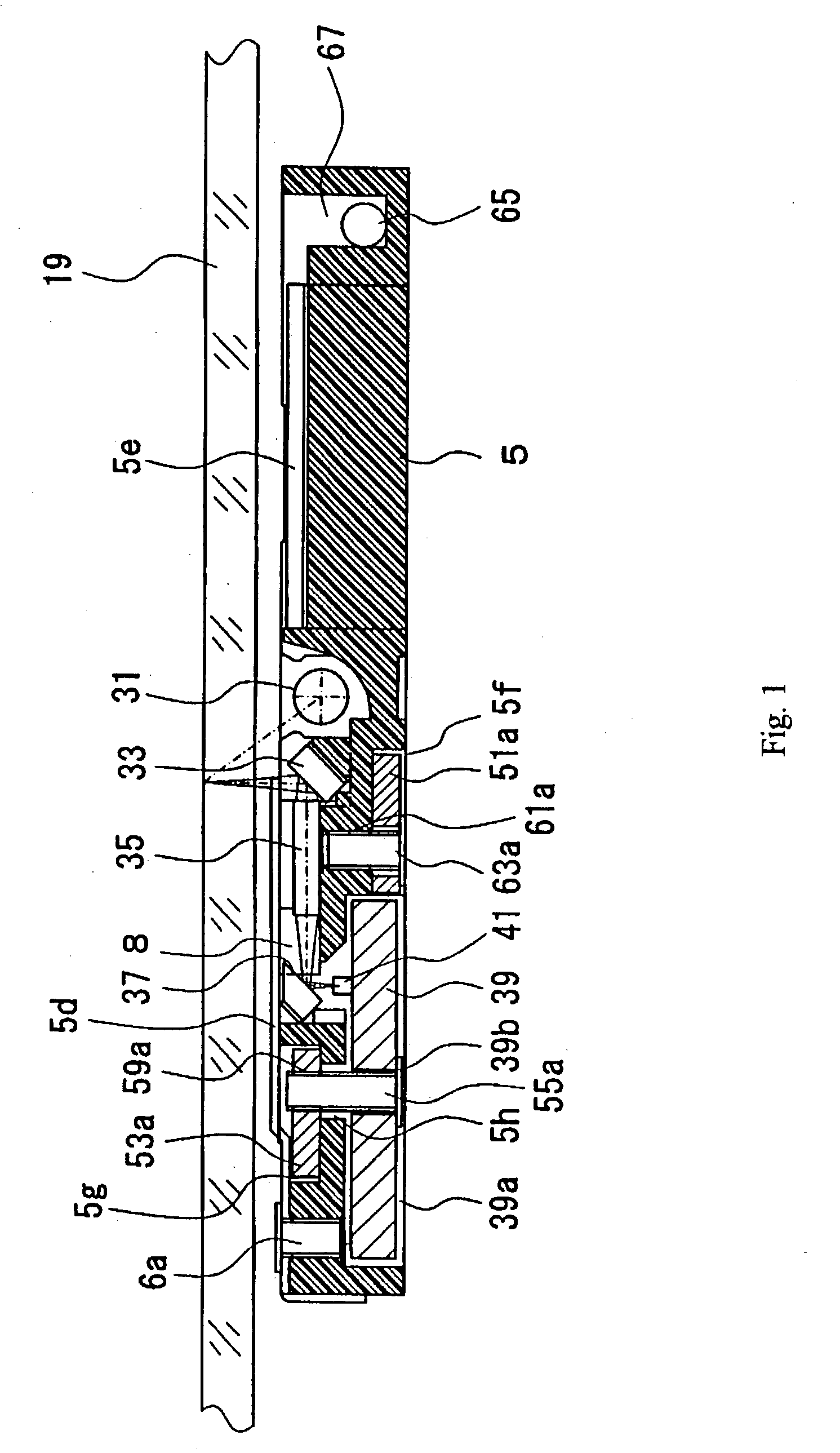 Carriage structure for image-reading device