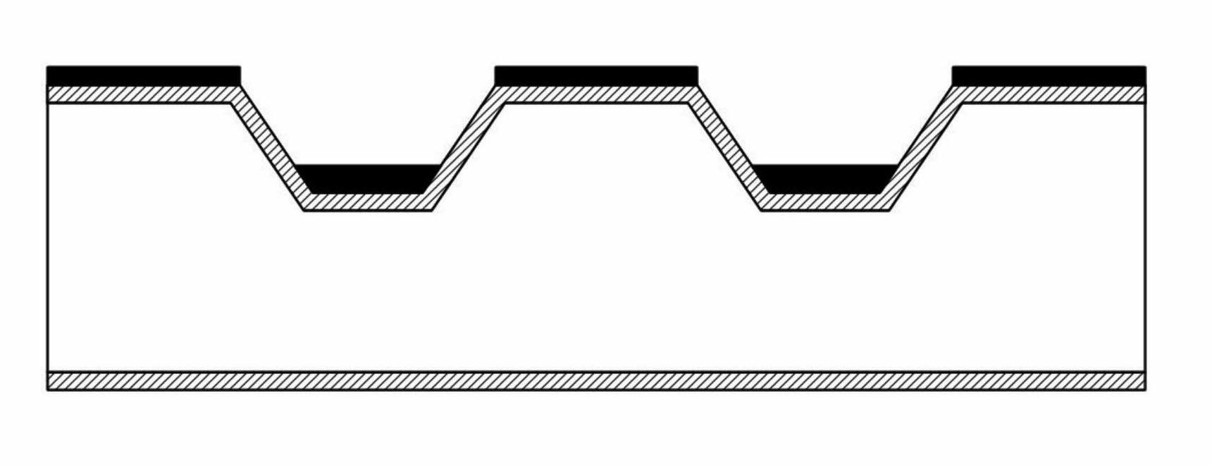 Buried Mask Wet Etching Process of Silicon Micromechanical Structure