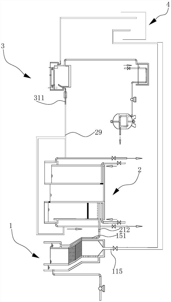 Mariculture tail water treatment system