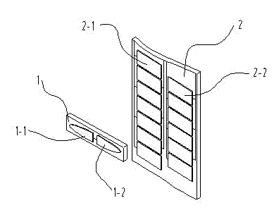 A Time Grating Linear Displacement Sensor Based on Alternating Electric Field