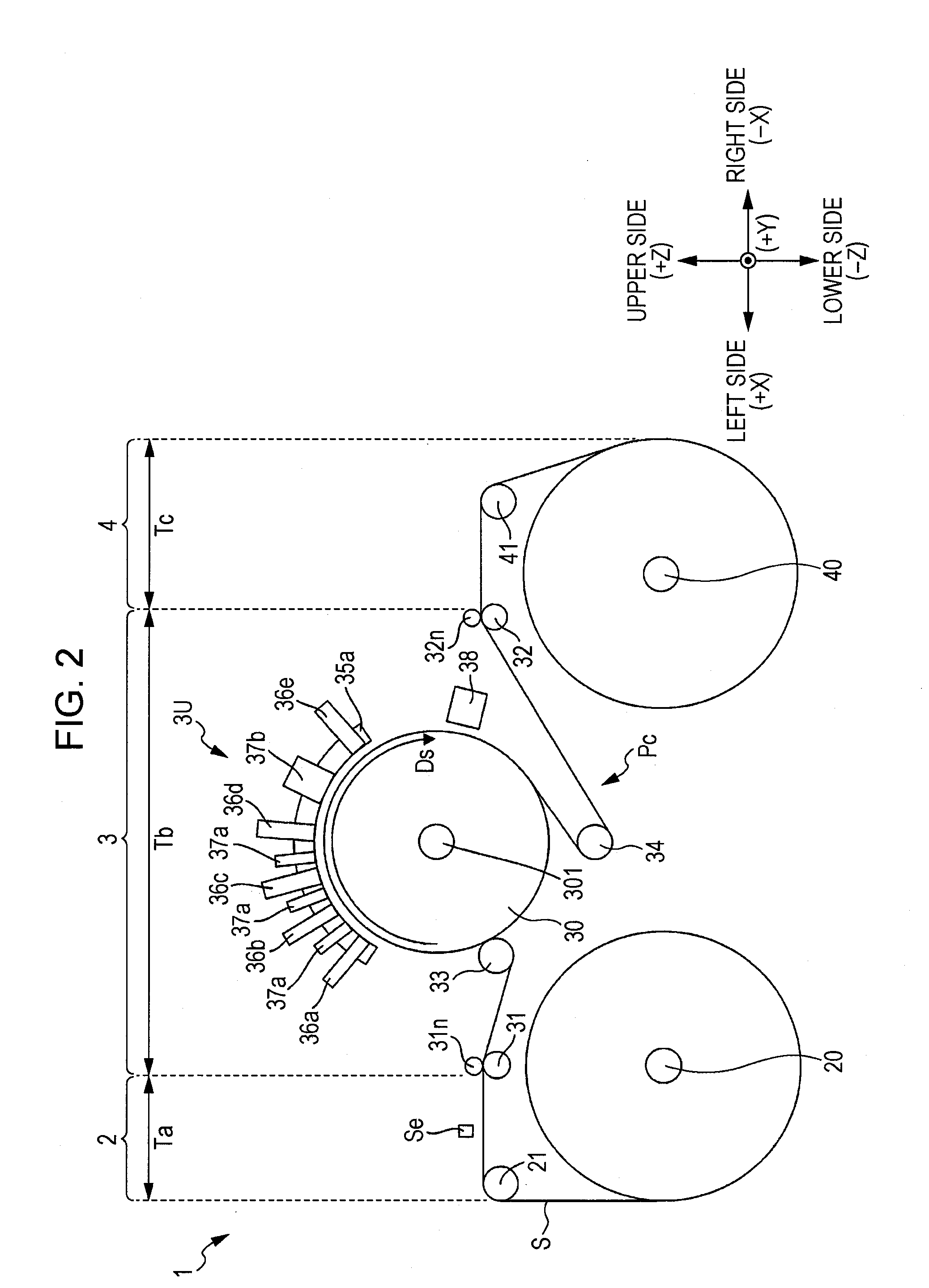 Printing apparatus and method for adjusting a gap