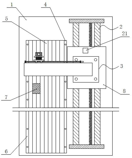 Cutting equipment for aluminum veneer and cutting process thereof