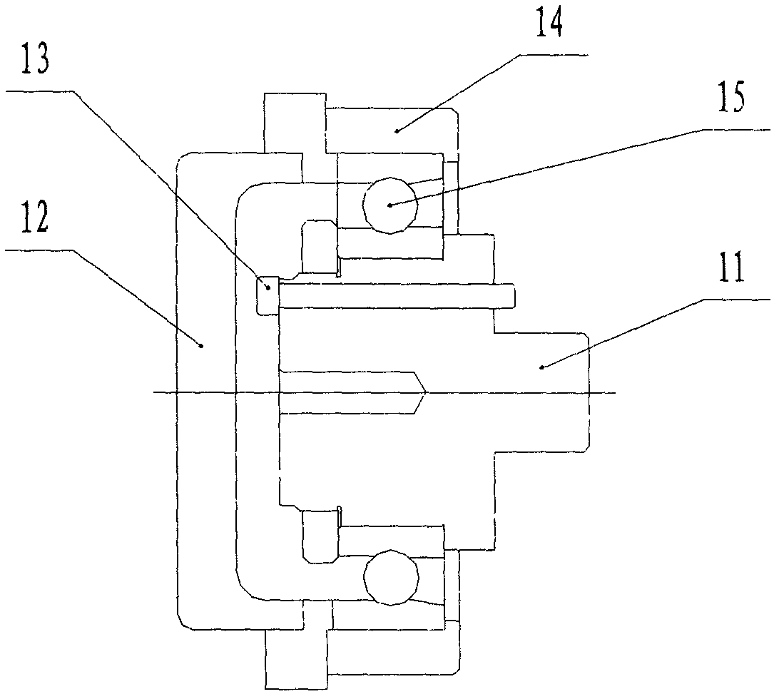 Aircraft engine spindle bearing testing machine