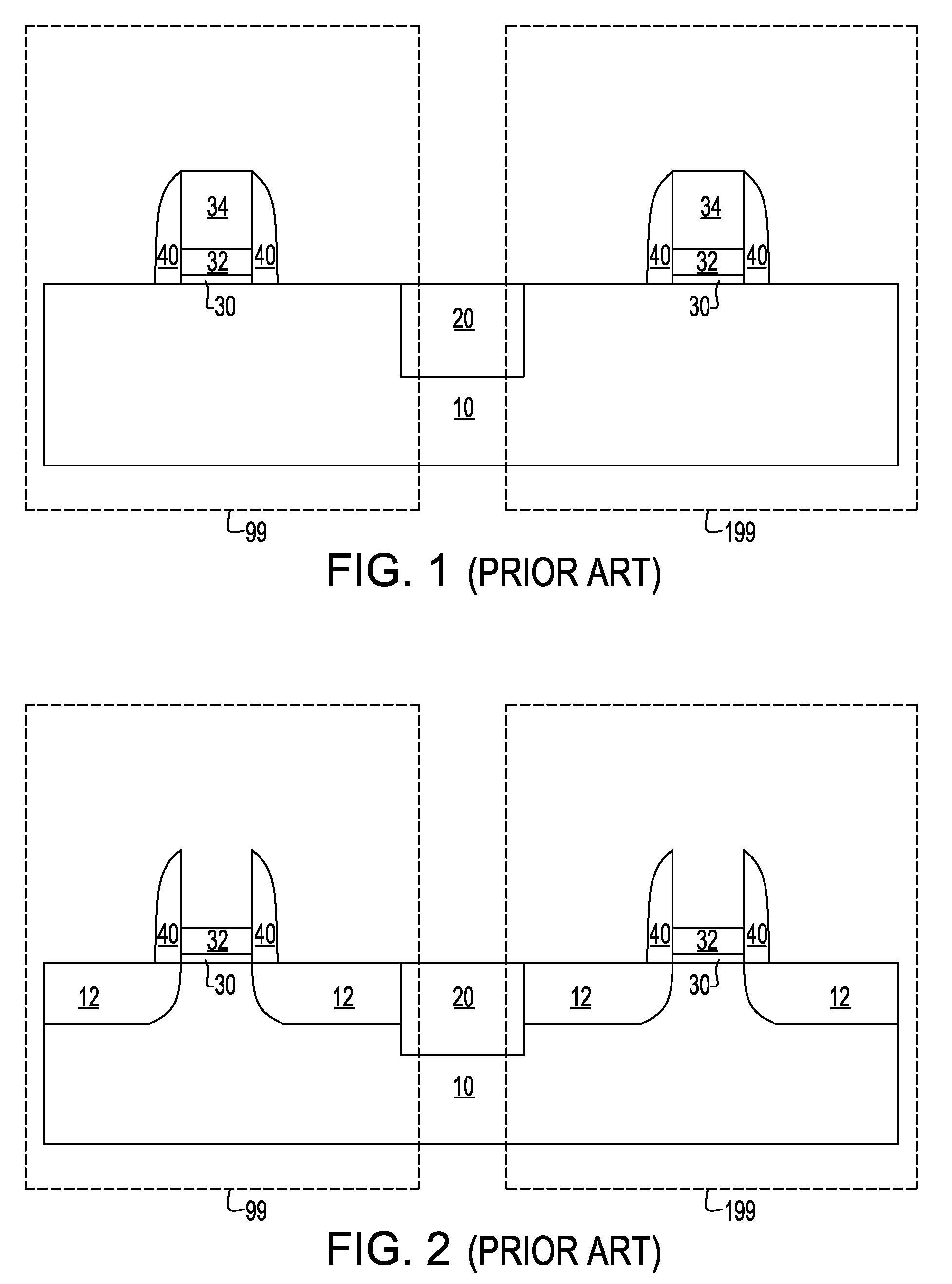 Semiconductor structure for low parasitic gate capacitance