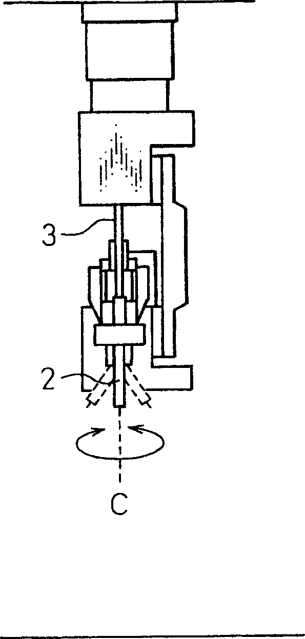 Structure for treating torch cable for arc welding robot