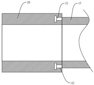 Metal pipe stamping device