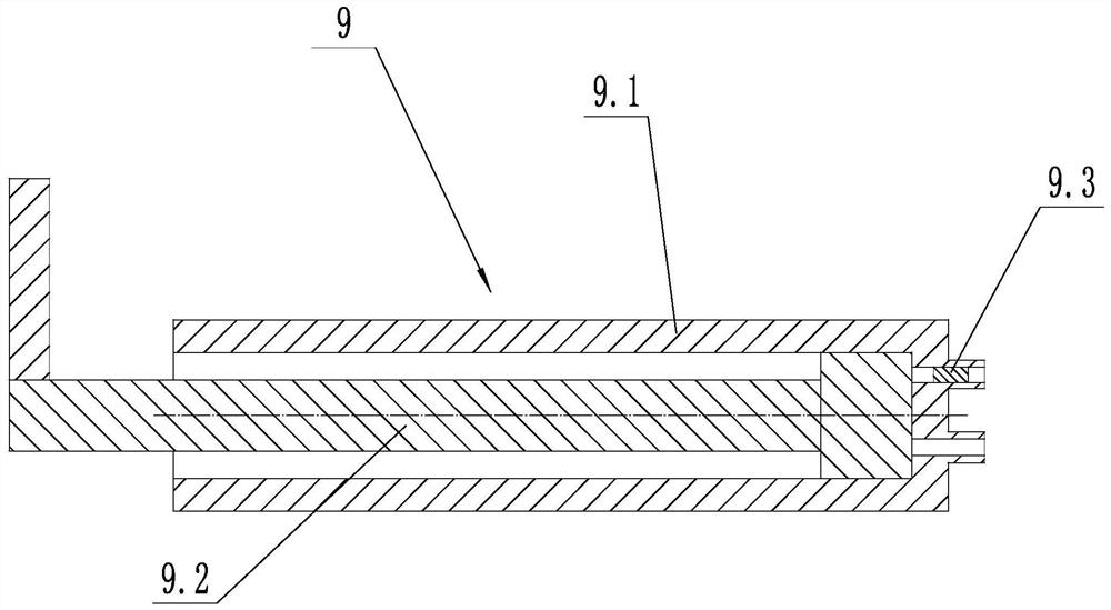 Offline pneumatic clamping tool