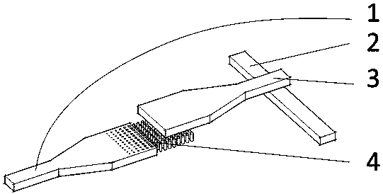 Three dimensional integrated photon chip interlayer coupler