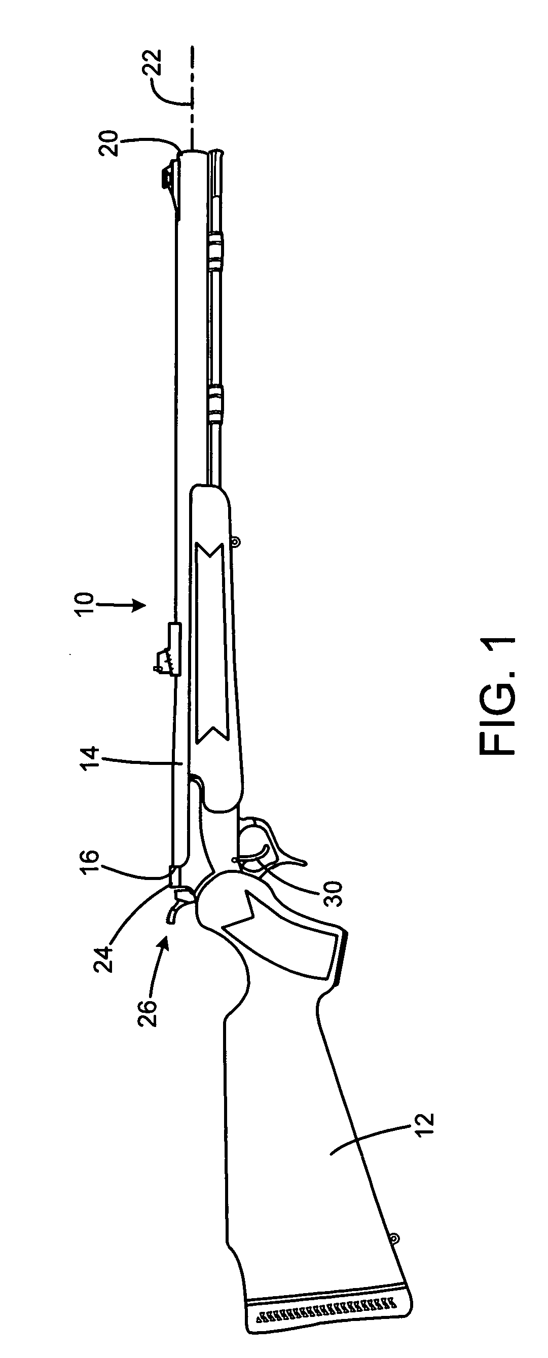 Muzzle loading rifle with removable breech plug