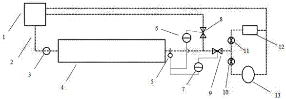 Casting waste heat recycling device based on radiant heat exchange