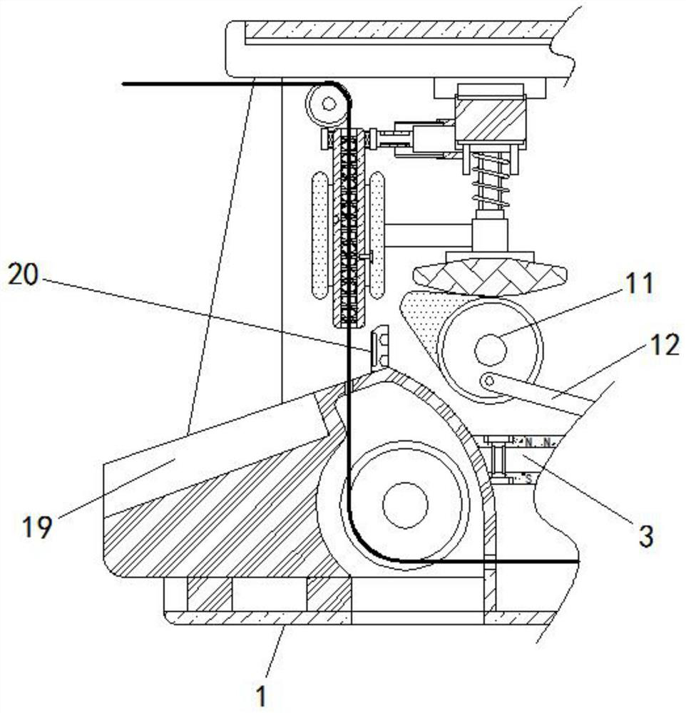 Silk yarn processing equipment for auxiliary oiling of textile elasticizer