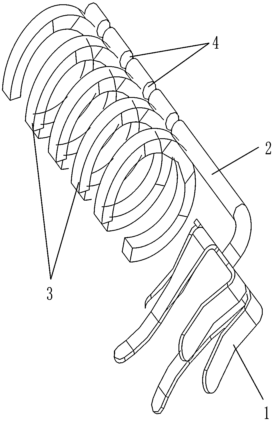 Incus prosthesis with adjustable length